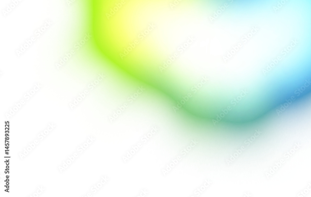 Poster abstract glow effect on transparent background, abstract glowing color gradients shape cutout on tra