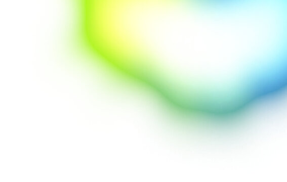 Abstract glow effect on transparent background, abstract glowing color gradients shape cutout on transparent background. Blurred aura gradients shape with glow effect.