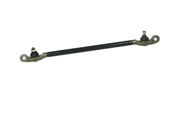 LINK CROSS ROD on whtite background,isolation,clippingpath,Automotive Steering Tie Rod Assembly.