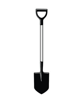 recommend clip art: Shovel illustration. gardening and digging in the soil
