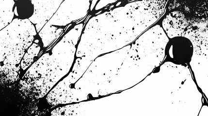 Abstract grunge black and white distressed texture background