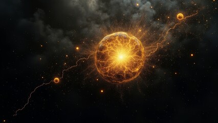 Brain Energy Sparkling Image