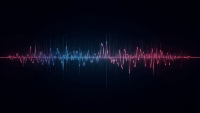 Brain wave fluctuation image