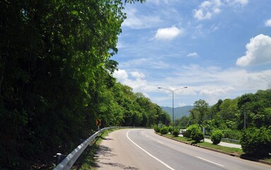 road in the mountains