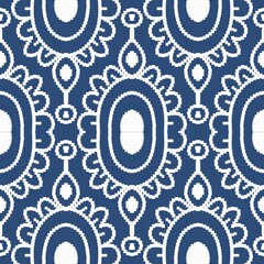 pattern batik flower damask ethnic boho ikat texture tribal geometric background