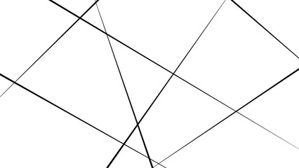 Abstract geometric pattern. Outline monochrome texture. colorful Abstract luxury geometric random chaotic lines with many squares and triangles shape background. 
