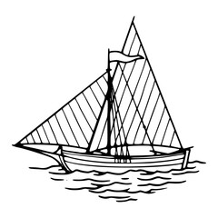 antique maritime vessel artwork