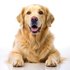 Adorable Golden Retriever Portrait