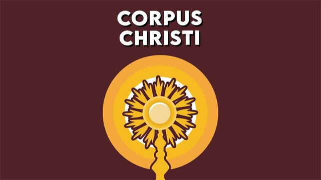 happy corpus christi with a trophy