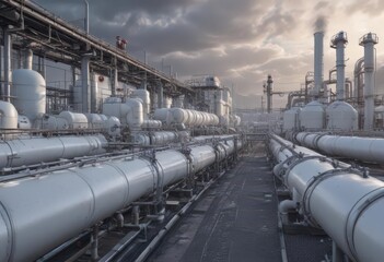 Hydrogen production facility, pipelines, tanks, and related equipment ,  parts,  wind