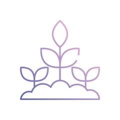 Wheat Farming vector icon stock illustration