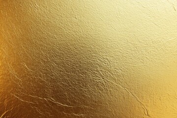Gold metallic texture foil surface with shiny glitter elegant backdrop material