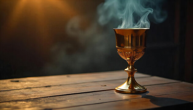 Church Offertory of bread and wine