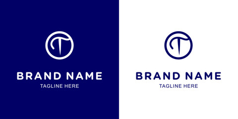Creative Letter T Logo with Abstract, Illustration, Design Inspiration, Vector, Icon