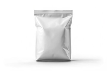 blank white plastic bag