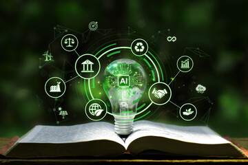 The Concept of AI, Artificial Intelligence and Green Technology for Sustainability Development, AI...