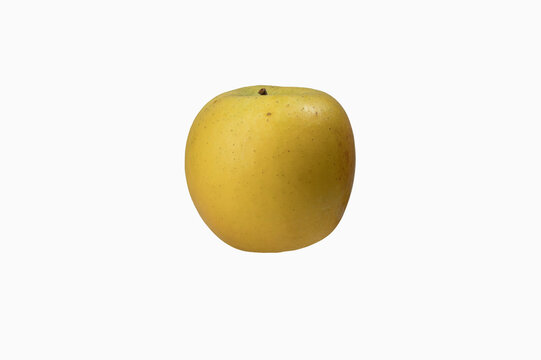 Golden Apple on a transparent Background