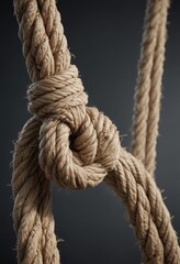 Overstretched rope, frayed fibers, imminent breakage,  resilience,  string,  pressure