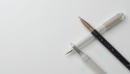 Fototapeta premium pen isolated on white with negative space for text