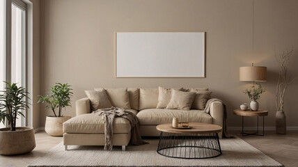 soft elegant beige interior photography mockup with couch plush decor home calm natural light wood minimal lifestyle setup Modern Contemporary Scandinavian Interior Room.jpg