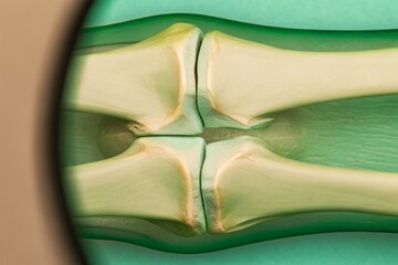 Macro Photograph of a Scaphoid Fracture