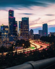 Obraz premium los angeles at night