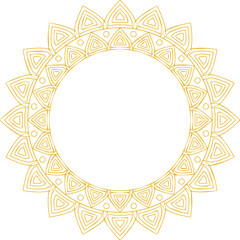 Beautiful flower art and mandala vector design