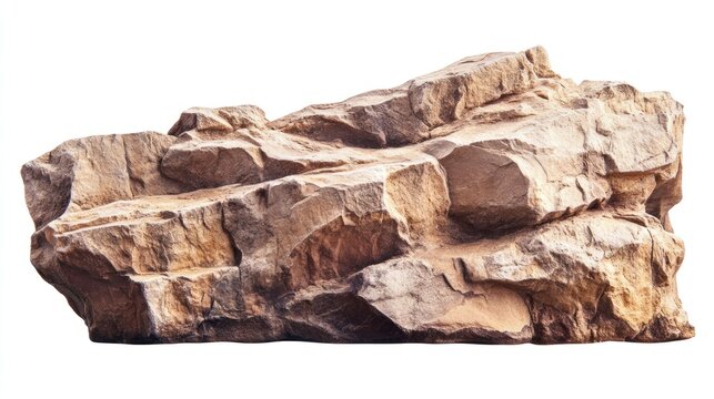 Large, rough rock formation