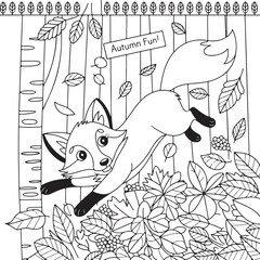  Autumn Coloring Pages For Adults