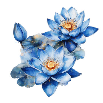 Bannire nympha bleue