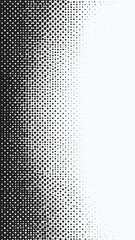 Black and white halftone design, Abstract dot decor background, Seamless modern vector texture, Repeating circle grid