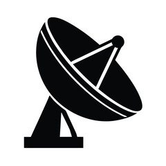 satellite dish icon vector illustration