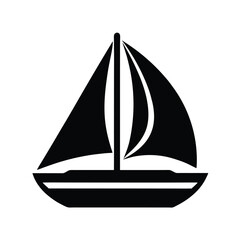 sailboat icon vector illustration