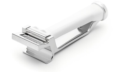 Modern white and chrome food preparation tool