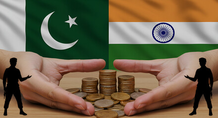 Military conflict between the world's two nuclear powers India and Pakistan.New asian War. Pakistan vs India,nuclear, territory, politic, confrontation, escalation