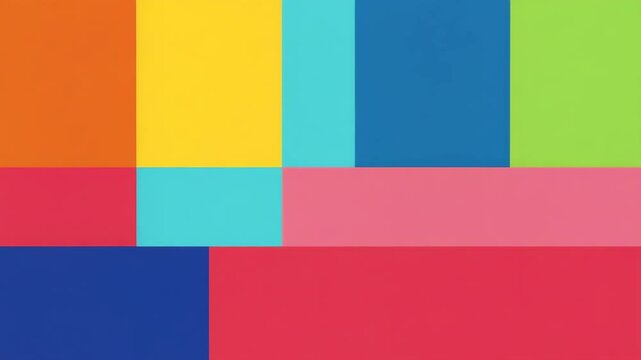 abstract background of colorful blocks