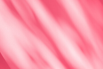 Wall interior background, studio and backdrops show products.with shadow from window color pink background for text insertion and presentation interior decoration	