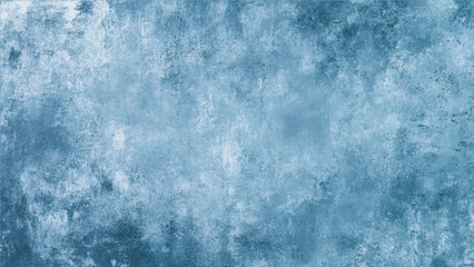 A grainy textured background in shades of deep blue, reminiscent of a weathered surface. Blue background from Venetian plaster with imitation of marble texture
