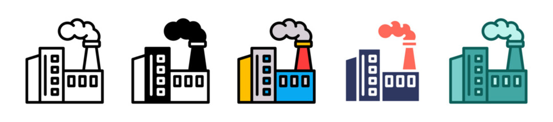 Industry multiple icon