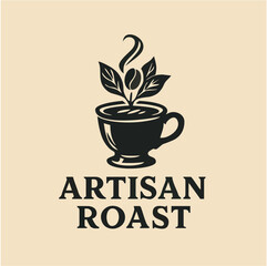 artisan roast-Mug design with...