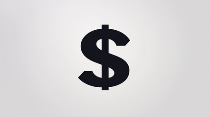 Obraz premium Dollar Symbol Graphic Background