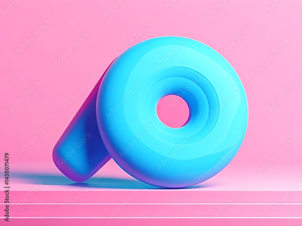 Poster minimalist background with simple object ultra hd 32k rendering, flat design concept, modern geometr