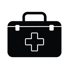 first aid kit icon vector illustration