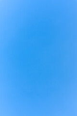 Beautiful light blue sky without clouds in the morning or evening used as natural background texture in decorative art work