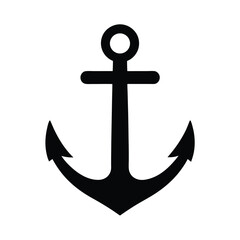 anchor ship icon vector illustration
