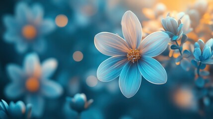 Naklejka premium Soft-focus blossoms