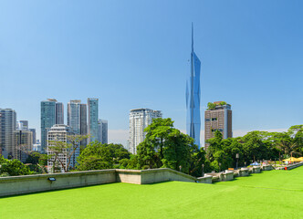 Amazing Kuala Lumpur skyline, Malaysia. Merdeka 118
