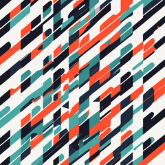 Fototapeta premium Abstract Fire Flow Patterns – Vibrant Flame-Inspired Wave Textures