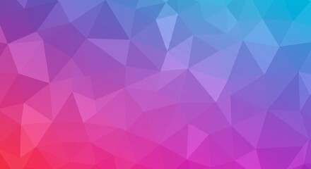 Obraz premium Abstract pink geometric design with triangles forms a stylish vector pattern