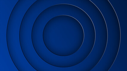 simple minimalistic circles paper cut background, intro background